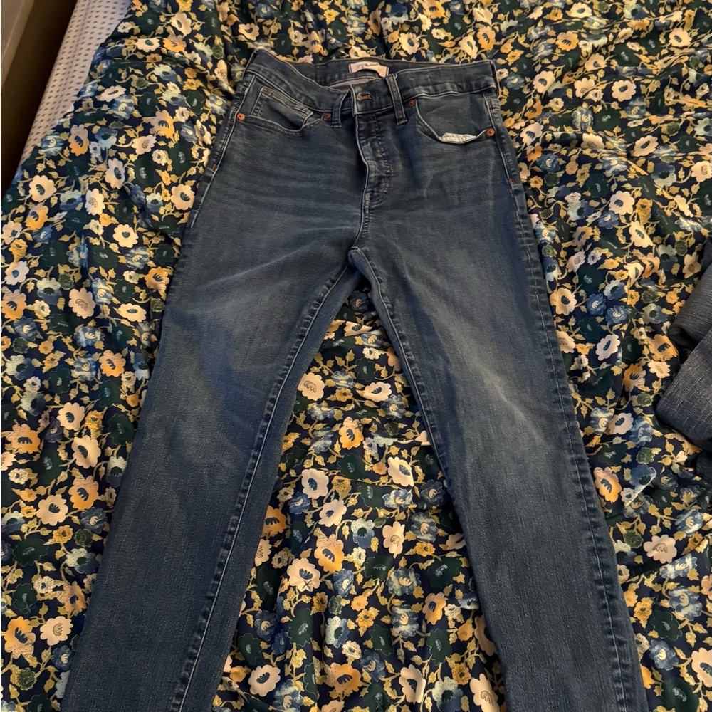 Madewell Dark Blue Skinny Jeans